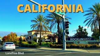 ROCKLIN CALIFORNIA ( Highway 65 - LoneTree Area ) Driving tour - USA