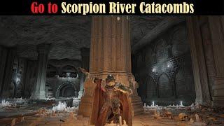How to get to Scorpion River Catacombs from Moorth Ruins - Elden Ring DLC