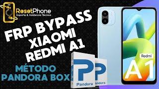 quitar cuenta google xiaomi redmi A1 con pandora / frp bypass