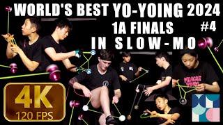 WORLD'S BEST YOYOING IN SLOWMO #4 [120FPS] WYYC 2024 1A FINALS - BY YOYO CONTEST CENTRAL