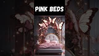 Pink Beds #shorts #youtubeshorts  #home #homedesign #Amazingbeds #RKA #bedroom  #interiordesign