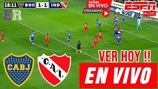 Boca Juniors vs. Independiente en vivo, Donde Ver, A Que Hora Juega Boca Liga Profesional 2024 hoy