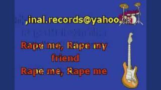 rape me nirvana karaoke best quality