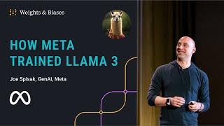 Meta Announces Llama 3 at Weights & Biases’ conference