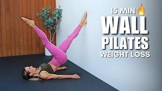 15 MIN WALL PILATES FOR WEIGHT LOSS | Full Body Toning