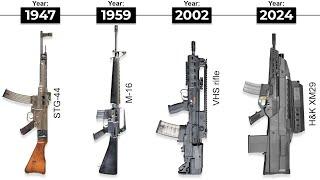 Evolution Of Assault Rifles (1914-2024)