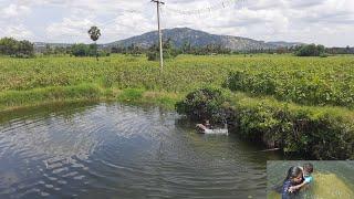 Baby Swimming | Swimming next level | Learning |Natural Place |Well Sathiyaraja  Manimekalai Yazhini