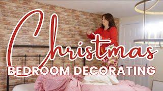 Cozy Christmas Bedroom Decorate With Me 2024 | Grinch decorating ideas!