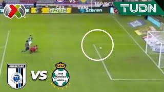 ¡Santi Muñoz reventó el poste! | Querétaro 0-1 Santos | Liga Mx -AP2024 - J17 | TUDN