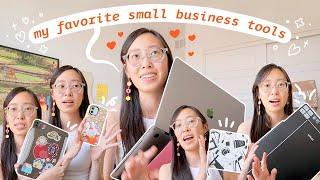 FAVORITE SMALL BUSINESS TOOLS that make my life easier  Tech, Programs, Websites, & more!