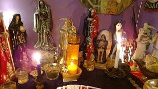 profesor arcano en vivo ** culto a la santa muerte ** y camino del mago