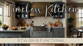 Elegant Timeless Kitchen Décor Ideas That Never Go Out of Style – 2025