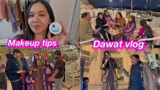 Dawat vlog | makeup tips | Sitara yaseen vlog