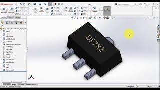 Solidworks tutorial Design DF782 package