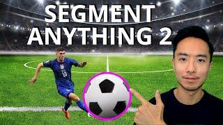 Segment Anything 2 (SAM 2) Ball Tracking and Real Time Code Demo!