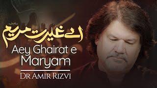 Aey Ghairat e Maryam Tera Bazaar Main Jana | Dr Amir Rizvi | Bibi Zainab Noha 2023 | Muharram