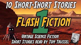 10 short-short stories: Flash Fiction -Selected Vintage Science Fiction Audiobook readalong human