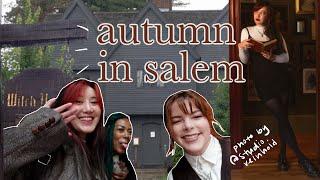 Salem in the Fall | rainy autumn days in Salem MA and dark academia vibes 