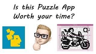 Conceptis Puzzle App Review: Cross a Pix