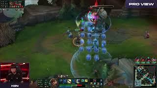 Kiin baits Canna for the kill Pro View | KT vs DK | LCK Summer Week 3 Day 2