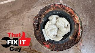 Toilet flange replacement with spigot flange