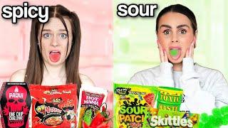 Eating the World’s Spiciest VS Sourest Food Challenge | Family Fizz