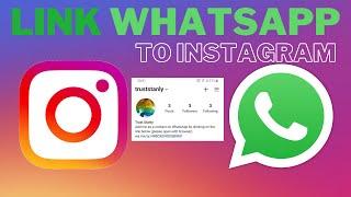 How to add WhatsApp to Instagram app | Instagram tips