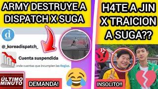 ULTIMA HORAARMY COBRA VENGANZA X SUGAODI0 A JIN X TRAICIONAR A SUGA??noticiasdebtsrecientes