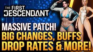 The First Descendant - Massive Patch Is INSANE!  Big Changes!  Drop Rates, New Skins, Buffs!