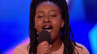 Sarah Ikumu Teen Sings "And I Am Telling You" and Gets GOLDEN BUZZER on Britain's Got Talent!