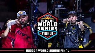 Mike Schloesser v James Lutz – compound men gold | 2024 Indoor Archery World Series Finals