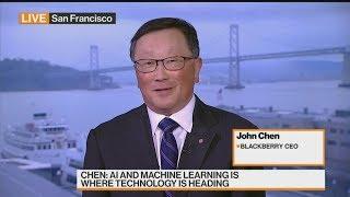 BlackBerry 'in pretty good position' amid mounting scrutiny on China: John Chen