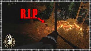 Kingdom Come Deliverance | Bandits Get Wiped Out By Night Arrows.