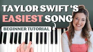 Champagne Problems by Taylor Swift [EASY PIANO Tutorial]