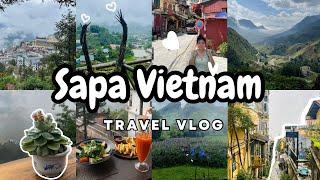 Sapa Vietnam Travel Vlog | Cat Cat Village, Fansipan, Trekking : KLOOK 3D2N Itinerary 