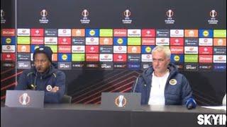 NOT JUST AMRABAT | Jose Mourinho & Fred Press Conference Ahead Slavia Praha