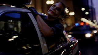 The Dark Knight Joker police car scene