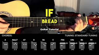 If - Bread | Easy Guitar Chords Tutorial For Beginners | Plucking Tutorial (CHORDS & LYRICS)