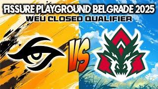 TEAM SECRET vs AVULUS | CRAZY SERIES !! Fissure Play 2025: WEU Closed Qualifier