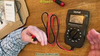 Unboxing DlyFull B3 Digital LCD Multi Battery Tester