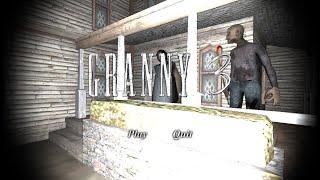 Granny 3 Hard Mode with Bin's Flashlight Mod(With Glitched Keyboard) (Fail)