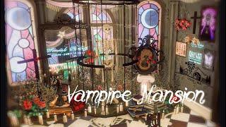 The Sims4 Stop Motion Build |Gothic Vampire Mansion‍️(NOCC)