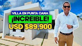 VILLA MUY BARATA EN PUNTA CANA CERCA DE LA PLAYA | INVIERTE EN RD