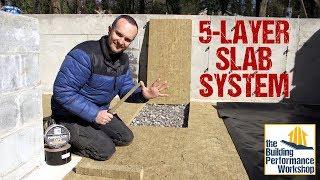 5-Layer Slab System for High Performance Home Build