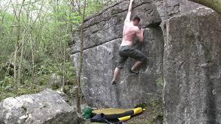 Fairy Steps - V7 Wall (aka Come on) (7A/+) [Becoming Block]