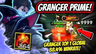 GRANGER IS BACK TO HIS PRIME WITH THE REVAMP! GRANGER TOP 1 GLOBAL 88.4% WINRATE! | MOBILE LEGENDS