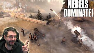 NEBELS DOMINATE! - 4v4 - Company of Heroes 3