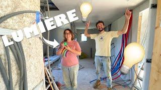 We install the light in the house!