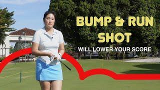 Bump and Run to lower your Score - Golf with Michele Low