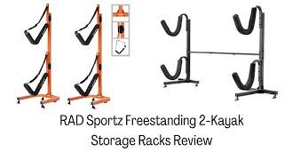 RAD Sportz Freestanding 2 Kayak Storage Racks Review